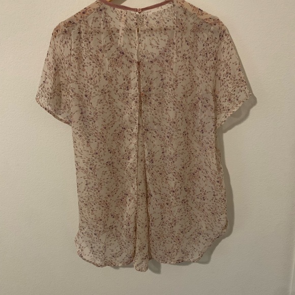 Open Back Floral Top - Picture 3 of 3